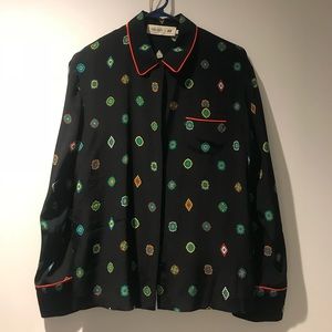 Kenzo x H&M silk blouse